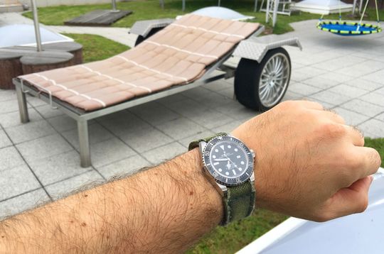 Sea-Dweller 41mm mit Stoffarmband Sea-Dweller 41mm mit Stoffarmband