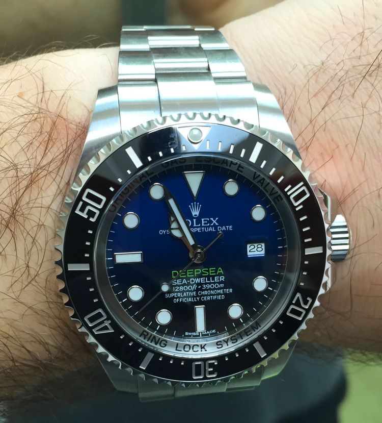 Rolex Sea Dweller Deepsea 116660 Deep Blue 