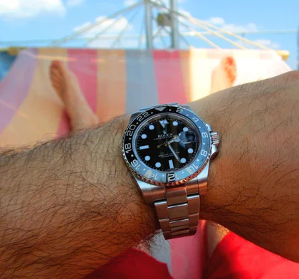 GMT Master II Wristshot
