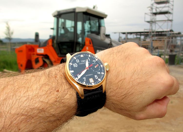 RABAT Sonderetition IWC Fliegeruhr Rotgold