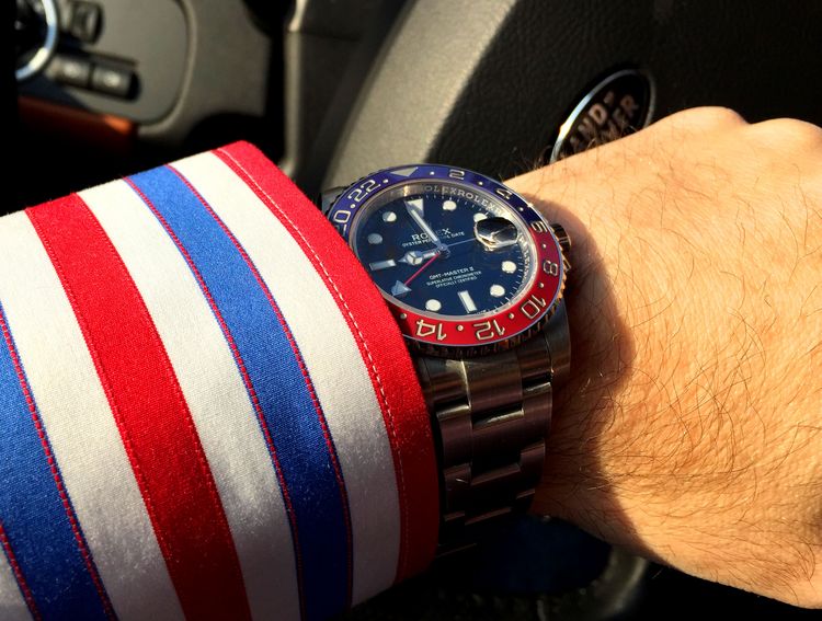 Rolex Pepsi GMT Cerachrom Lünette