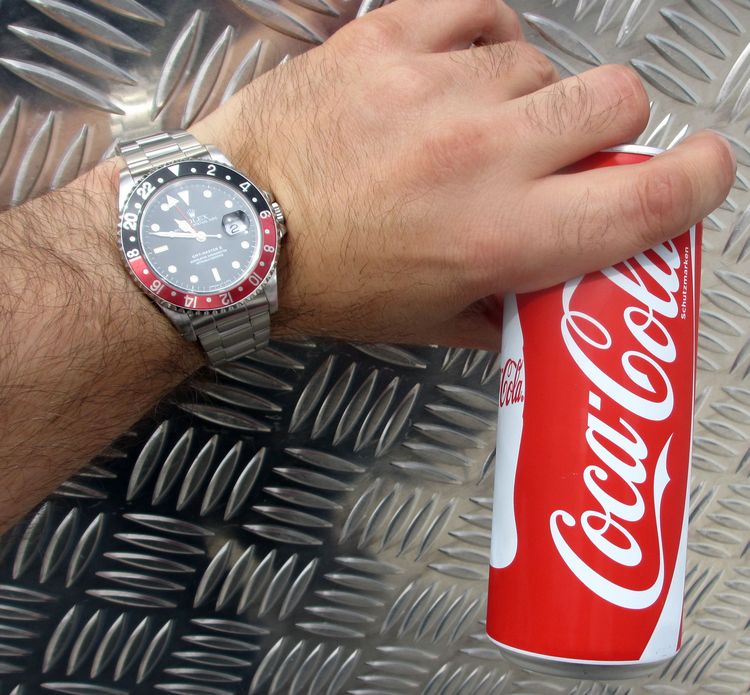 Rolex GMT Master Coke