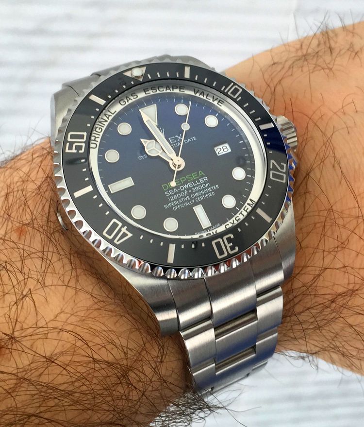 Rolex 116660 Deep Blue James Camerons Edition