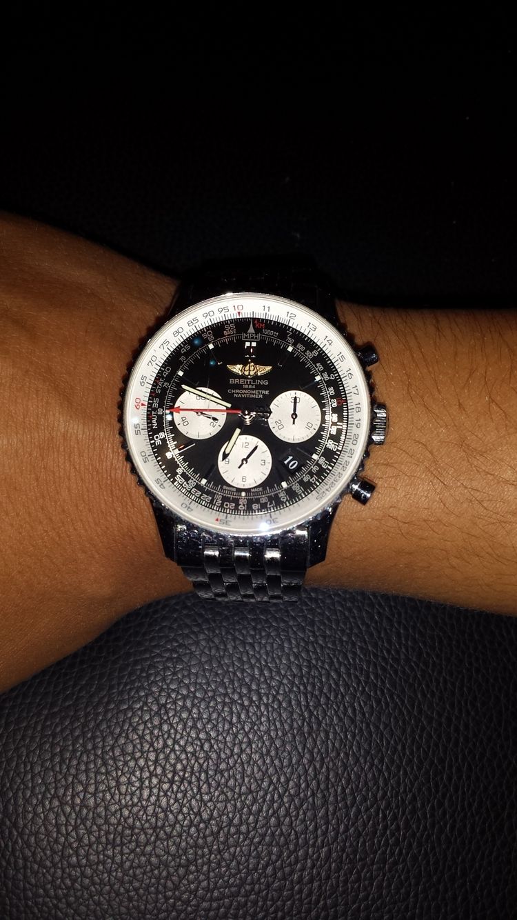 Breitling Navitimer Wristshot