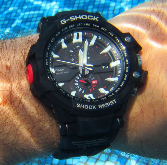 Casio G-Shock unter Wasser